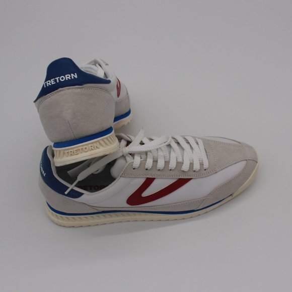 TRETORN RAWLINS 3 WHITE/RED/BLUE SNEAKER - Picture 8 of 8